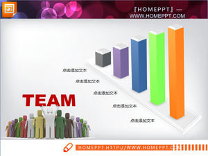 團隊績效統計PPT直方圖