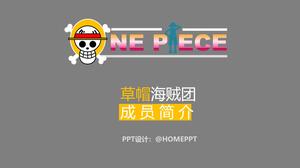 Le personnage principal de One Piece présente PPT