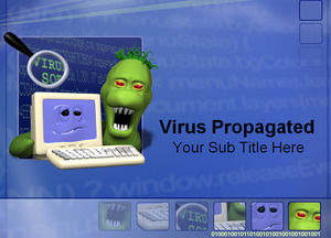 Распространение компьютерных вирусов