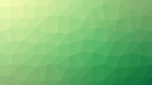 รูปหลายเหลี่ยมสีเขียวภาพพื้นหลัง PPT สดใส