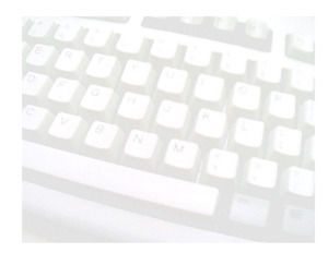 Weiße Tastatur Hintergrund