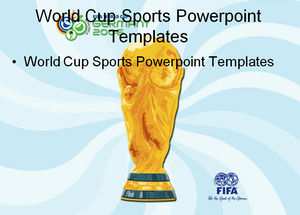 Sports World Cup modelos de Powerpoint